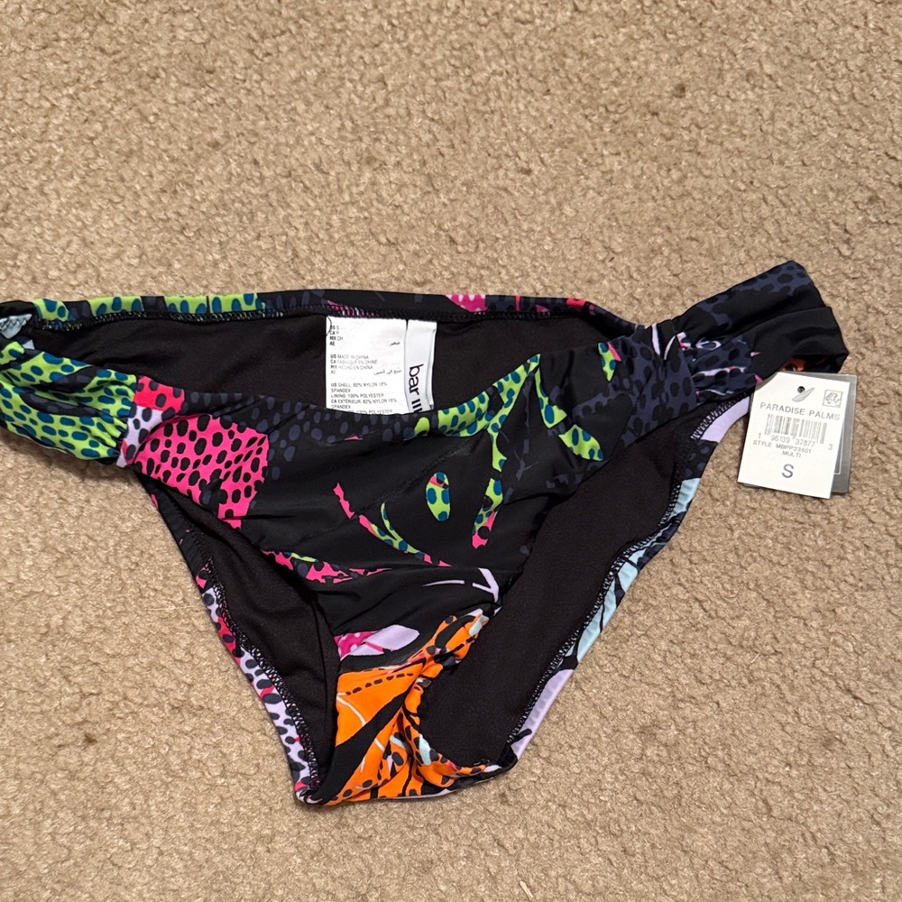 Bar III Multicolor Bikini Bottom